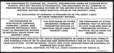 Bernard Dumping Plaque