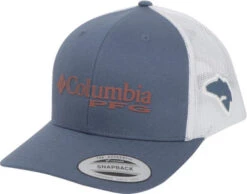 Columbia PFG Mesh Snap Back Ball Cap - Dark Mountain