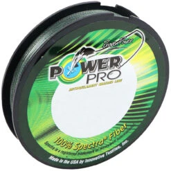 Power Pro PowerPro Braided Spectra Fiber Fishing Line Moss Green 150 Yds.