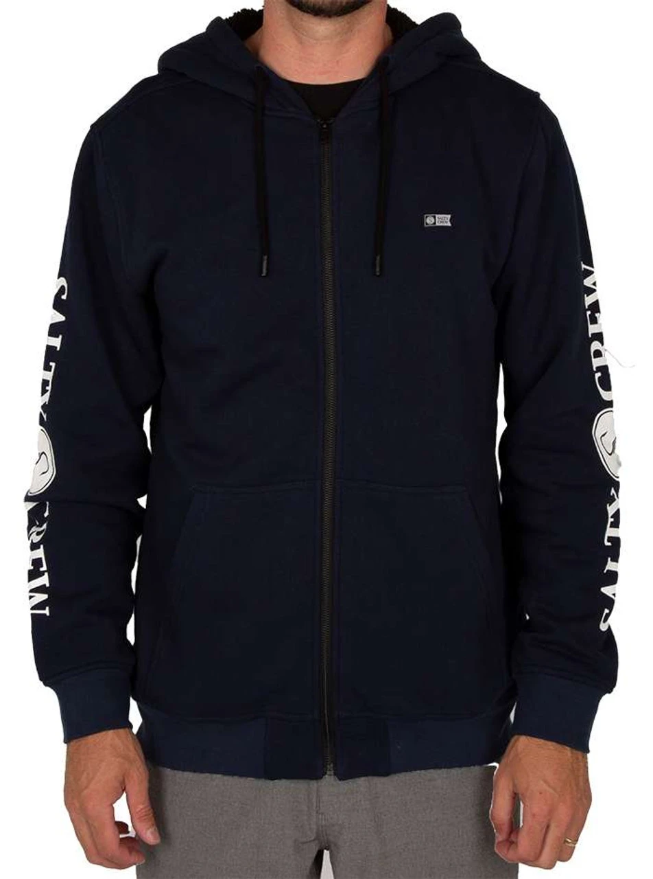 Salty Crew Refuge Sherpa Zip Fleece - Image 4