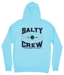 Salty Crew Tight Lines Fleece - Light Blue - Large