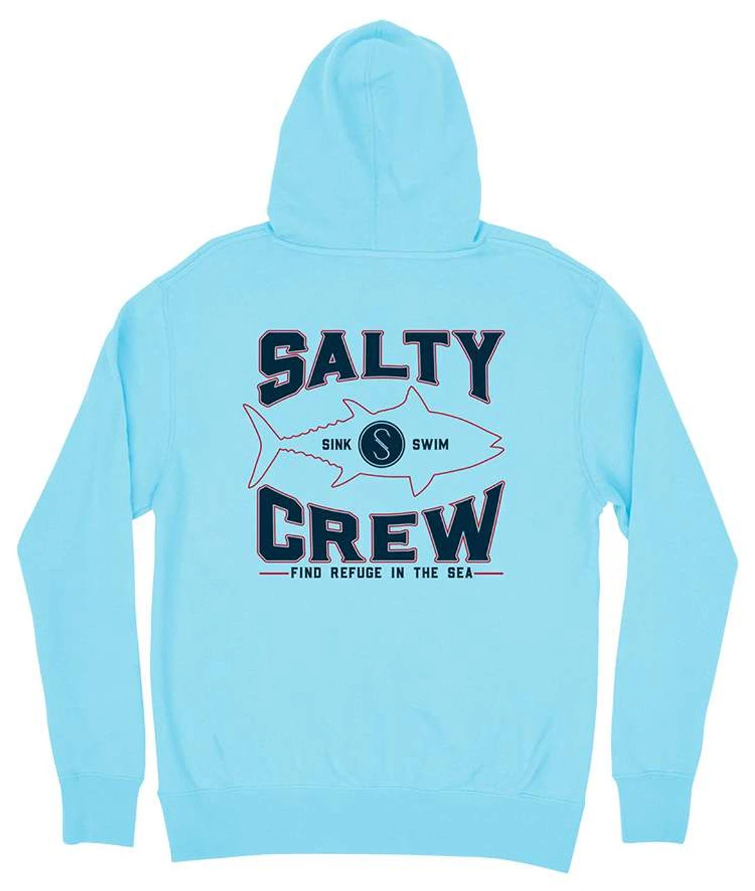 Salty Crew Tight Lines Fleece - Light Blue - Large