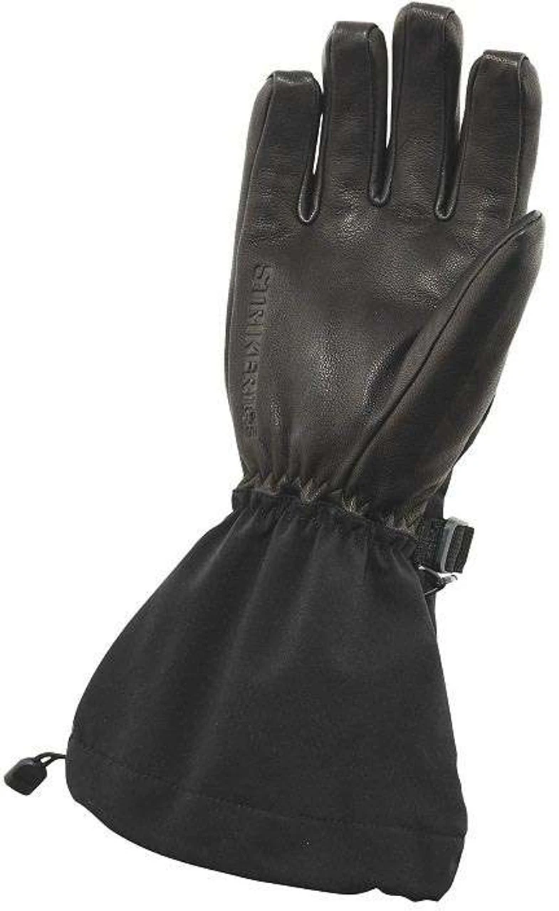Striker ICE Combat Leather Gloves - Black - Medium - Image 2